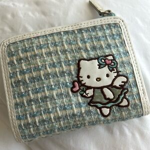 Vintage hello kitty tweed Y2K wallet!